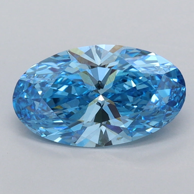 1.06 Carat Oval Shaped, Ideal Cut, VVS1 Clarity, IGI Certified Lab Grown Diamond