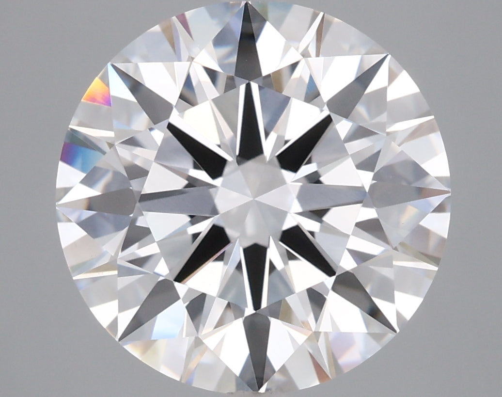 5.06 Carat Round Shaped, Ideal Cut, D Color, VVS2 Clarity, IGI Certified Lab Grown Diamond