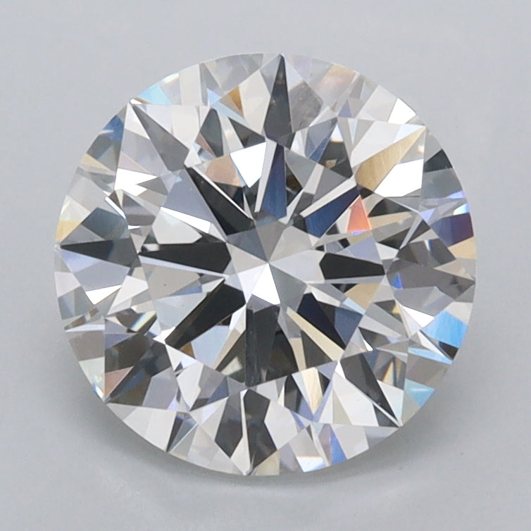 2.01 Carat Round Shaped, Ideal Cut, E Color, VVS2 Clarity, IGI Certified Lab Grown Diamond
