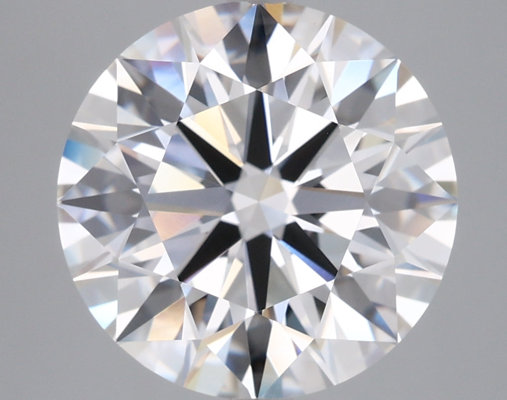 5.02 Carat Round Shaped, Ideal Cut, E Color, VVS2 Clarity, IGI Certified Lab Grown Diamond