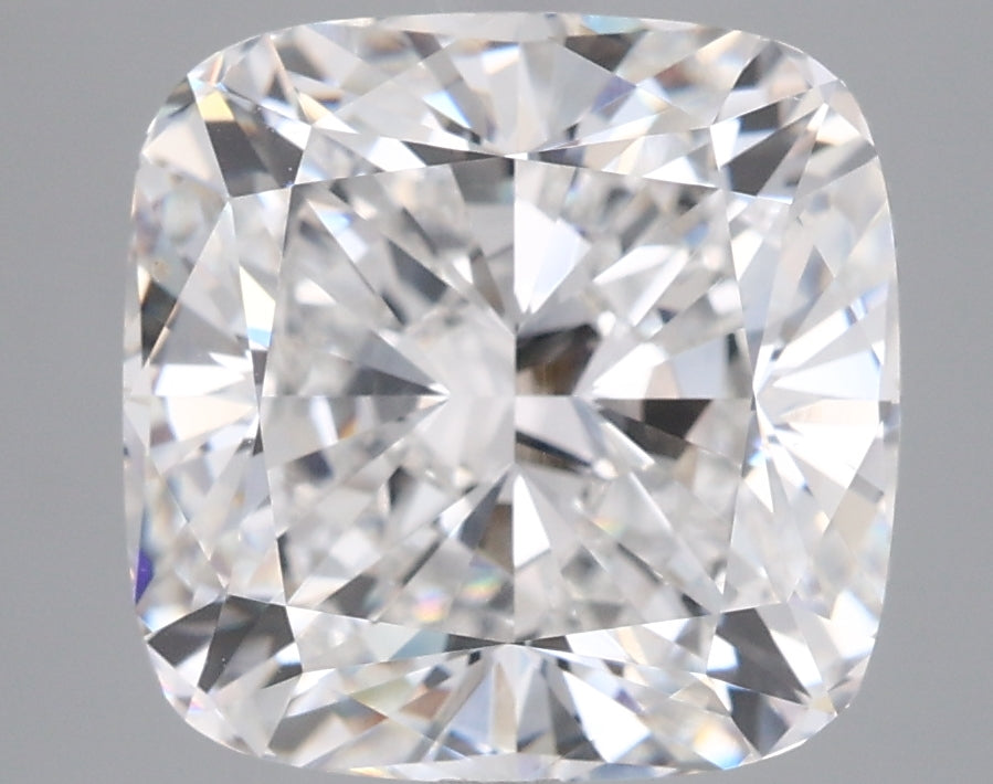 5.00 Carat Cushion Shaped, Ideal Cut, E Color, VVS1 Clarity, IGI Certified Lab Grown Diamond