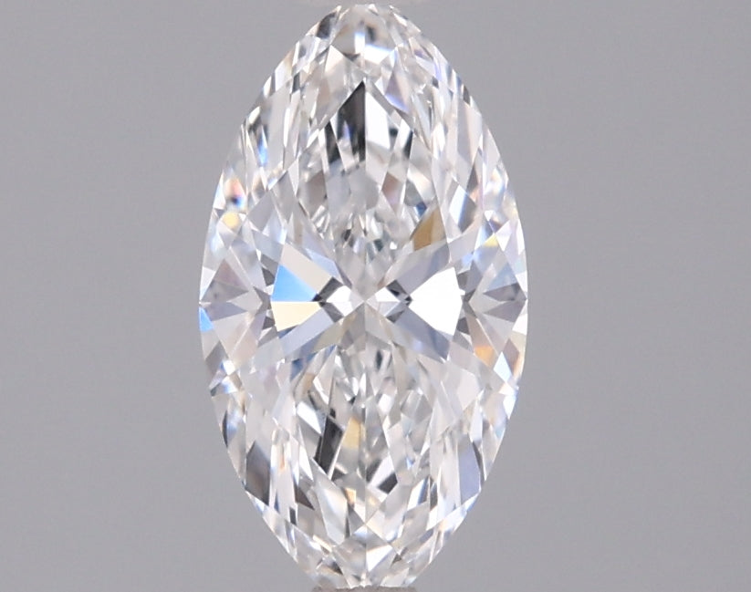 1.07 Carat Marquise Shaped, Ideal Cut, D Color, VVS2 Clarity, IGI Certified Lab Grown Diamond