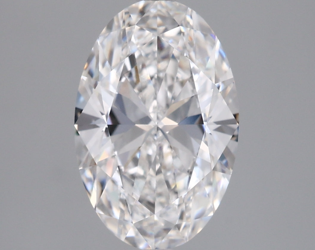 2.03 Carat Oval Shaped, Ideal Cut, E Color, VVS1 Clarity, IGI Certified Lab Grown Diamond