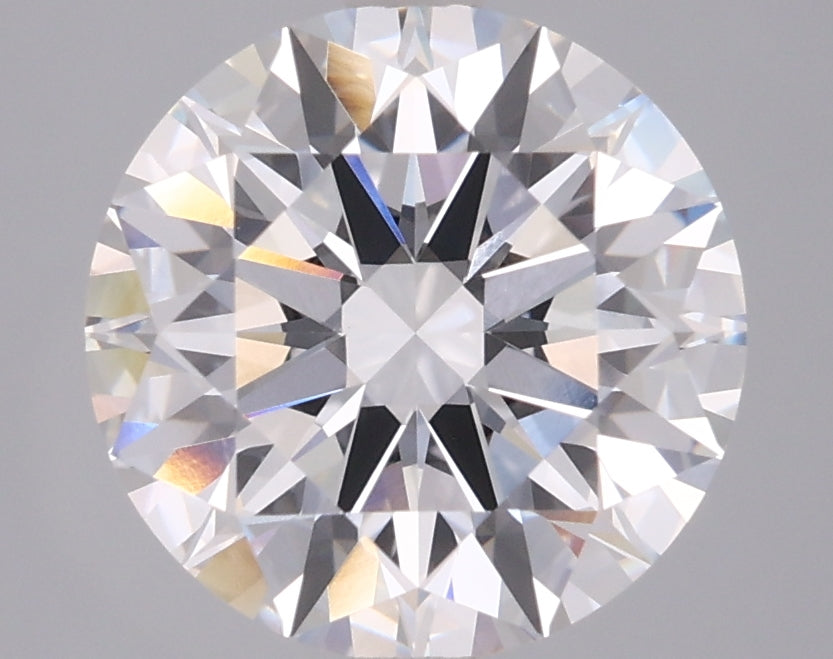 3.52 Carat Round Shaped, Ideal Cut, D Color, VVS2 Clarity, IGI Certified Lab Grown Diamond