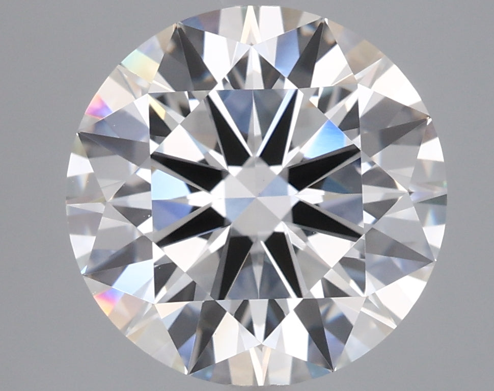 4.02 Carat Round Shaped, Ideal Cut, F Color, VVS2 Clarity, IGI Certified Lab Grown Diamond