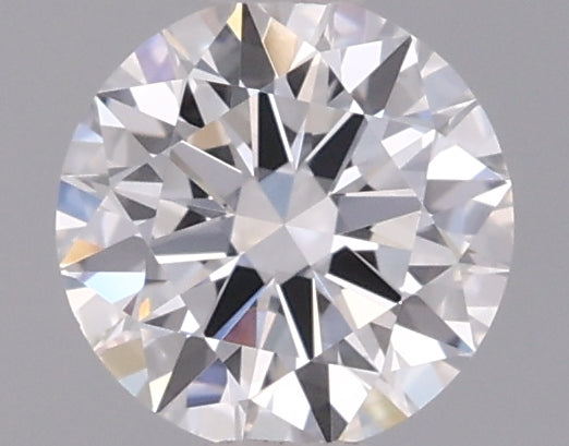 0.56 Carat Round Shaped, Ideal Cut, D Color, VVS2 Clarity, IGI Certified Lab Grown Diamond