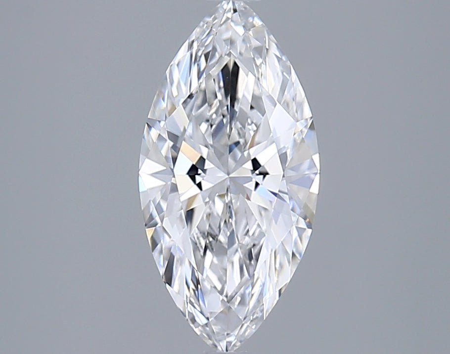 1.42 Carat Marquise Shaped, Ideal Cut, D Color, VVS2 Clarity, IGI Certified Lab Grown Diamond