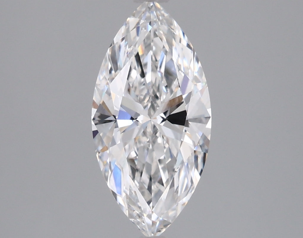 1.52 Carat Marquise Shaped, Ideal Cut, E Color, VVS2 Clarity, IGI Certified Lab Grown Diamond