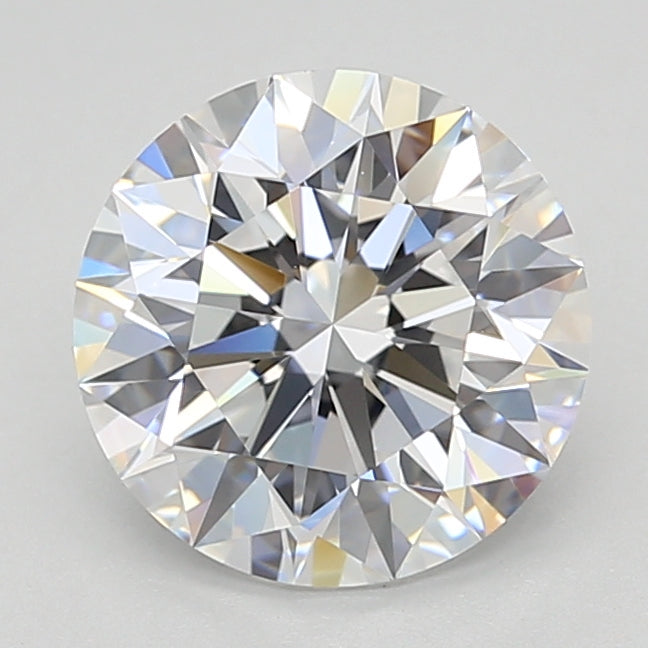 2.20 Carat Round Shaped, Excellent Cut, D Color, VVS1 Clarity, GIA Certified Lab Grown Diamond