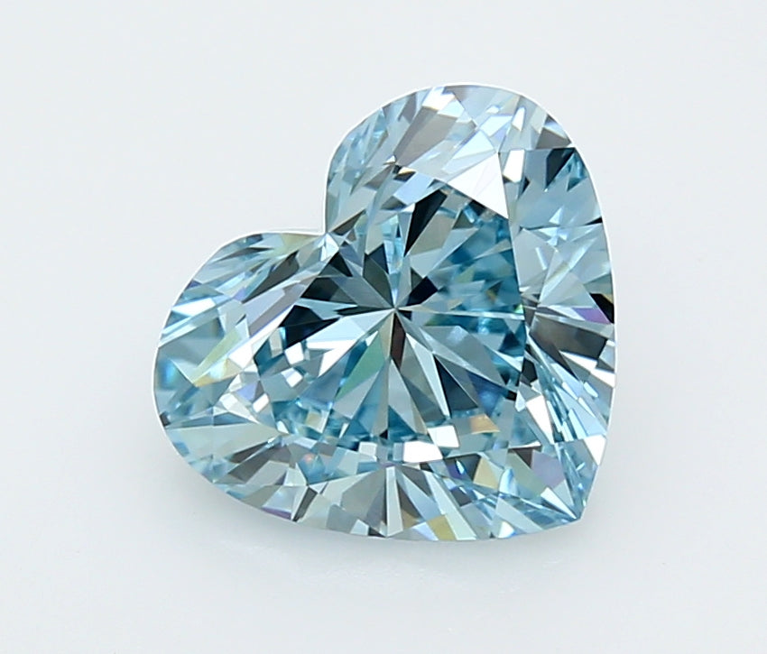 3.01 Carat Heart Shaped, Excellent Cut, VVS1 Clarity, IGI Certified Lab Grown Diamond