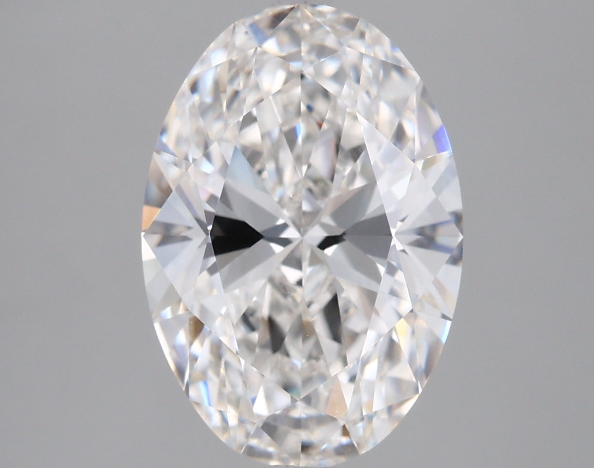 3.12 Carat Oval Shaped, Ideal Cut, G Color, VVS1 Clarity, IGI Certified Lab Grown Diamond