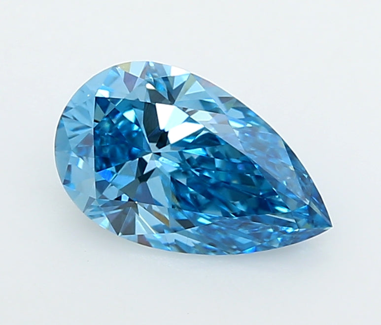 1.52 Carat Pear Shaped, Ideal Cut, VVS2 Clarity, IGI Certified Lab Grown Diamond