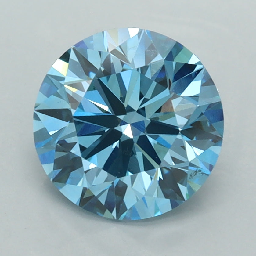2.50 Carat Round Shaped, Ideal Cut, VVS2 Clarity, IGI Certified Lab Grown Diamond