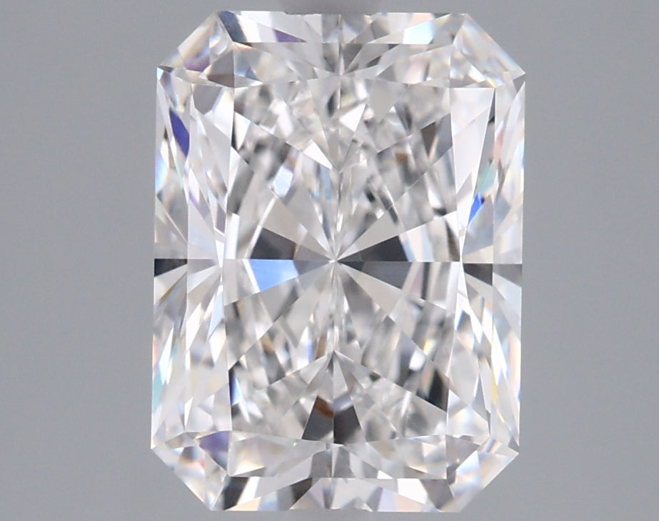 2.51 Carat Radiant Shaped, Ideal Cut, E Color, VVS1 Clarity, IGI Certified Lab Grown Diamond