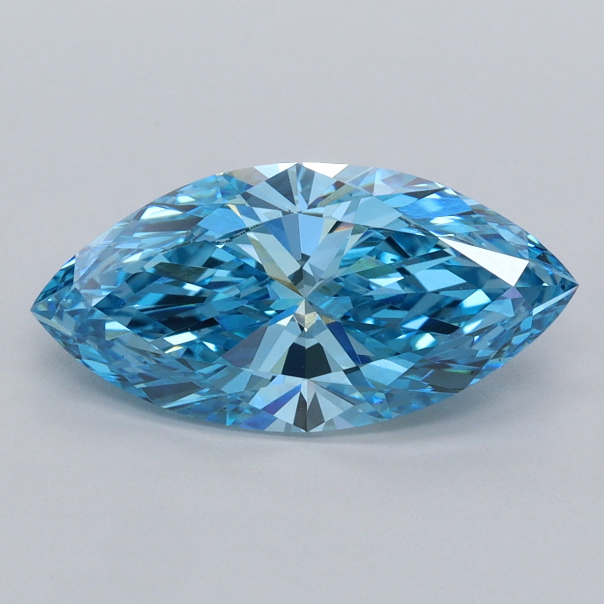 2.57 Carat Marquise Shaped, Ideal Cut, VVS2 Clarity, IGI Certified Lab Grown Diamond