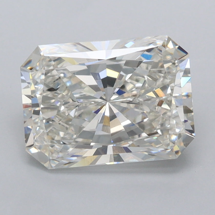 2.51 Carat Radiant Shaped, Excellent Cut, F Color, VVS1 Clarity, IGI Certified Lab Grown Diamond