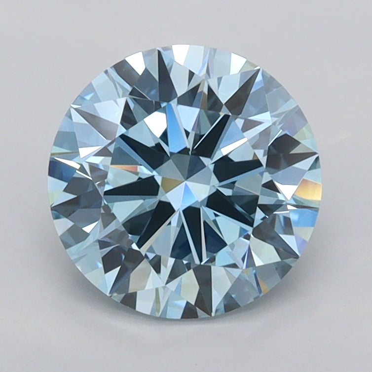 1.50 Carat Round Shaped, Excellent Cut, VVS2 Clarity, IGI Certified Lab Grown Diamond