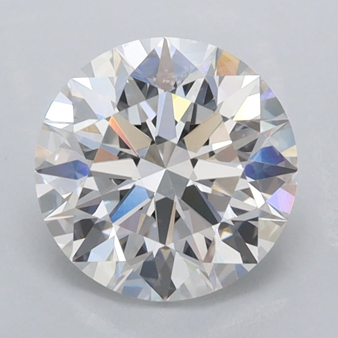 1.54 Carat Round Shaped, Ideal Cut, E Color, VVS2 Clarity, IGI Certified Lab Grown Diamond