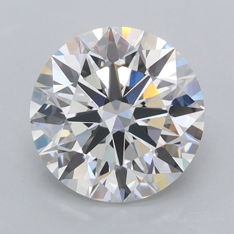 2.00 Carat Round Shaped, Ideal Cut, D Color, FL Clarity, IGI Certified Lab Grown Diamond