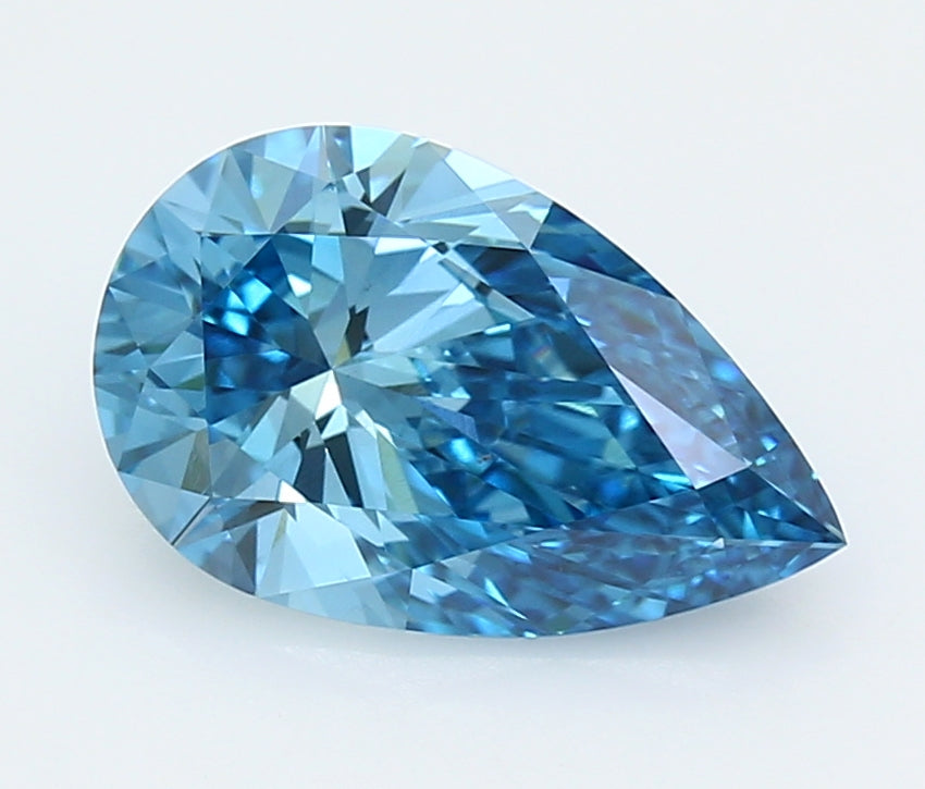 2.54 Carat Pear Shaped, Ideal Cut, VVS2 Clarity, IGI Certified Lab Grown Diamond