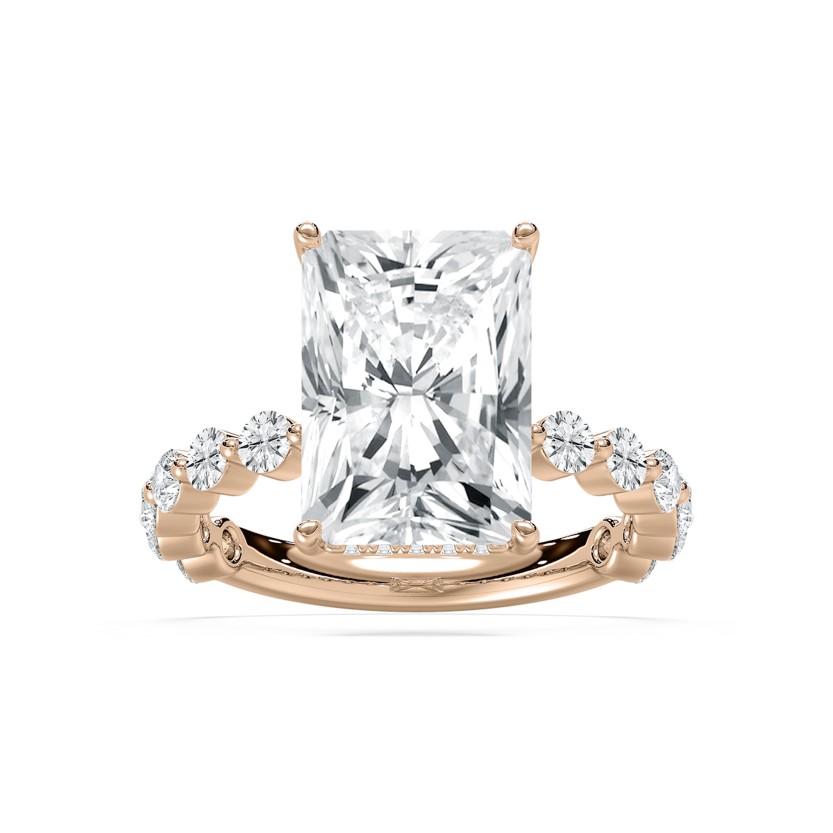Aubrey Engagement Ring in Rose Gold