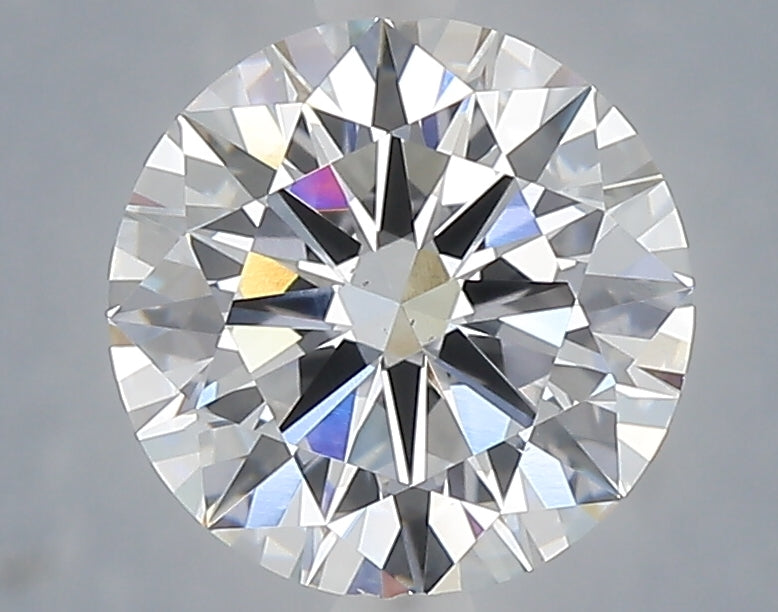 2.26 Carat Round Shaped, Excellent Cut, E Color, VS2 Clarity, IGI Certified Lab Grown Diamond