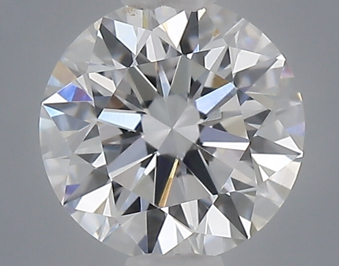 0.52 Carat Round Shaped, Ideal Cut, D Color, VVS2 Clarity, IGI Certified Lab Grown Diamond
