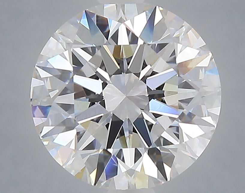 3.08 Carat Round Shaped, Excellent Cut, E Color, VVS2 Clarity, IGI Certified Lab Grown Diamond