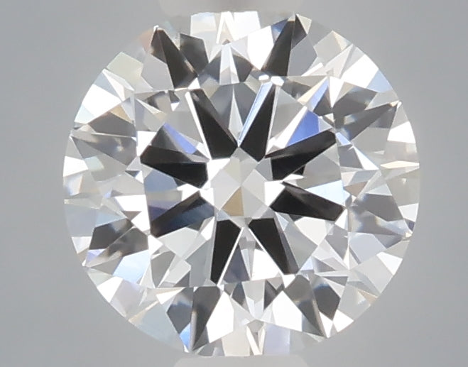 0.55 Carat Round Shaped, Excellent Cut, D Color, VVS2 Clarity, IGI Certified Lab Grown Diamond