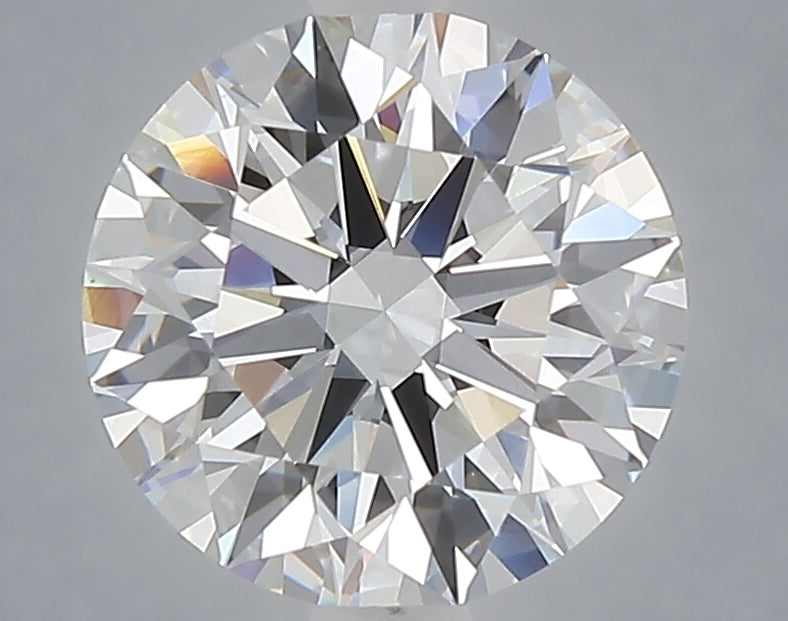 2.60 Carat Round Shaped, Ideal Cut, E Color, VVS2 Clarity, IGI Certified Lab Grown Diamond