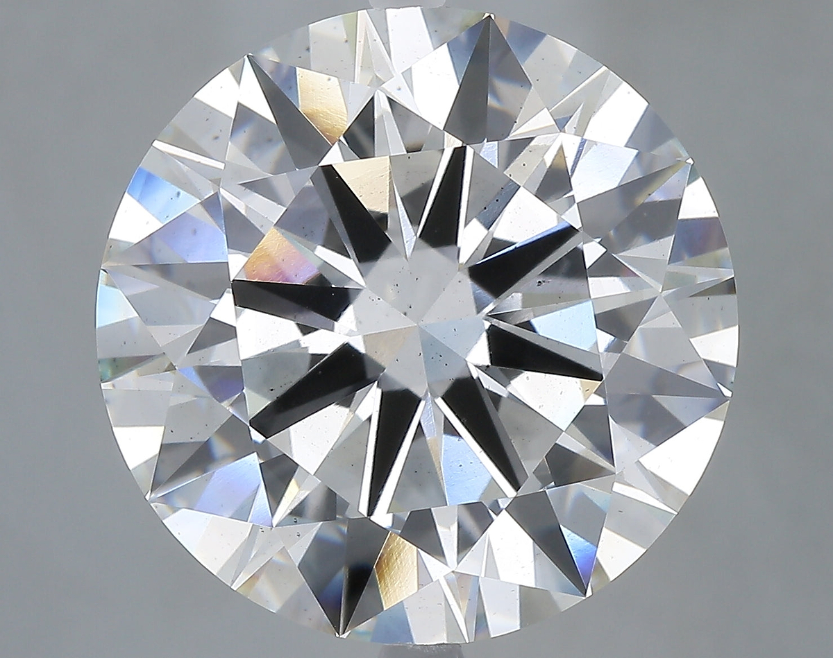 14.08 Carat Round Shaped, Ideal Cut, G Color, VS2 Clarity, IGI Certified Lab Grown Diamond