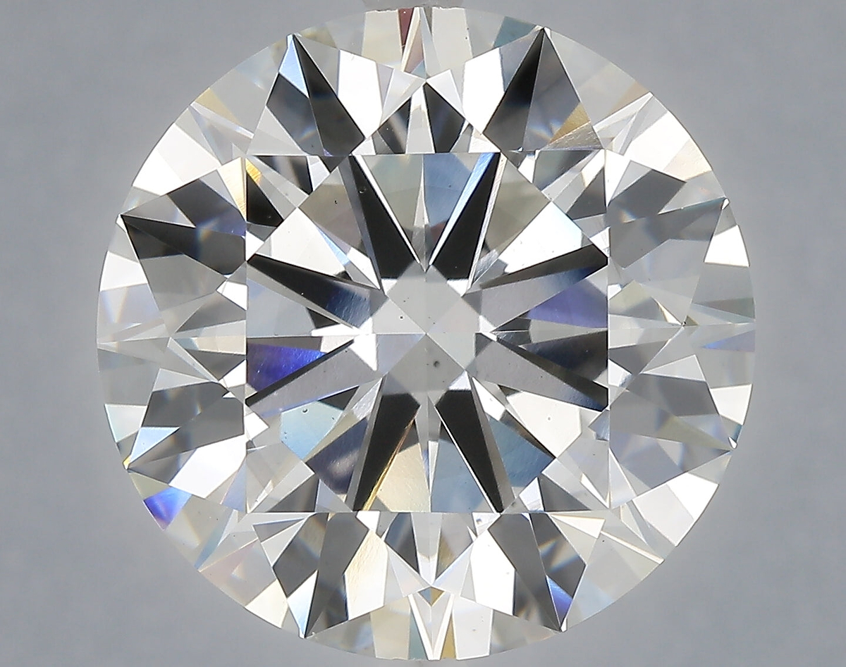 14.02 Carat Round Shaped, Ideal Cut, G Color, VS2 Clarity, IGI Certified Lab Grown Diamond