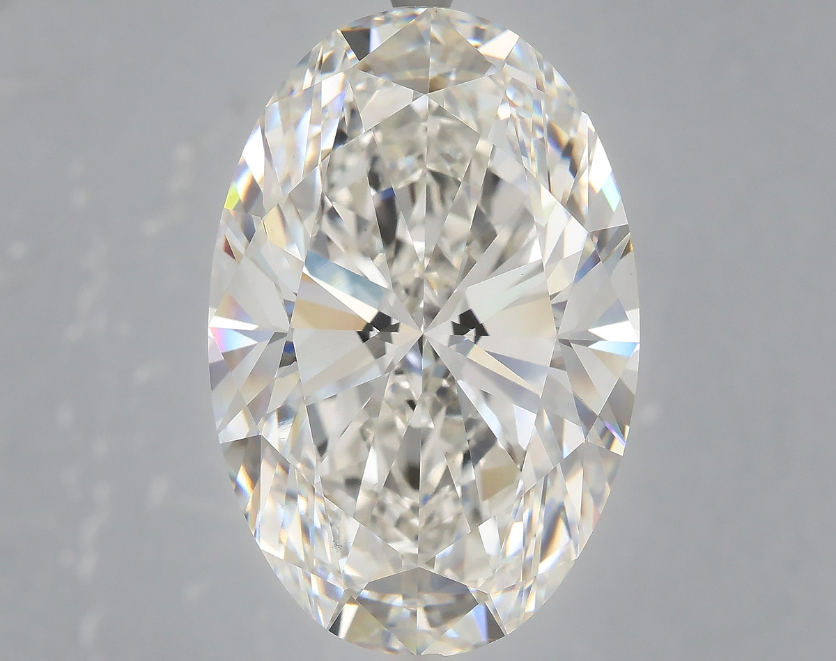 18.05 Carat Oval Shaped, Ideal Cut, G Color, VS1 Clarity, IGI Certified Lab Grown Diamond