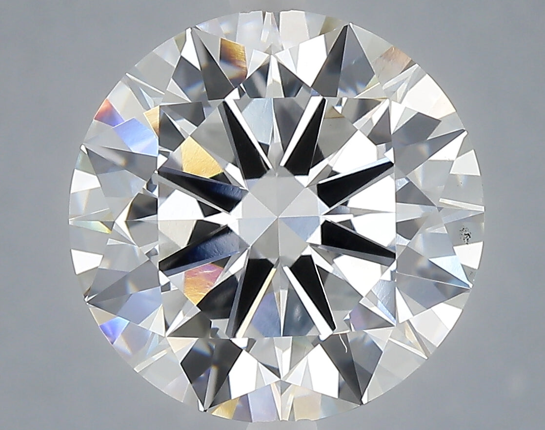 7.06 Carat Round Shaped, Excellent Cut, E Color, VS1 Clarity, IGI Certified Lab Grown Diamond