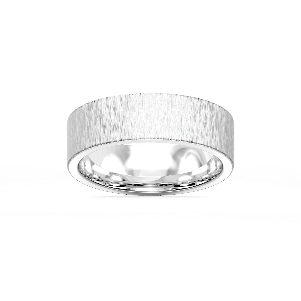 Aspen 6.00mm Flat Plain Metal Band