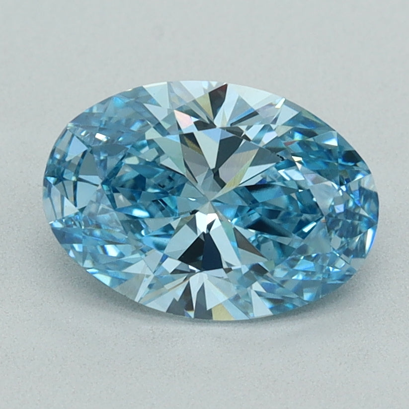 1.53 Carat Oval Shaped, Ideal Cut, VVS2 Clarity, IGI Certified Lab Grown Diamond
