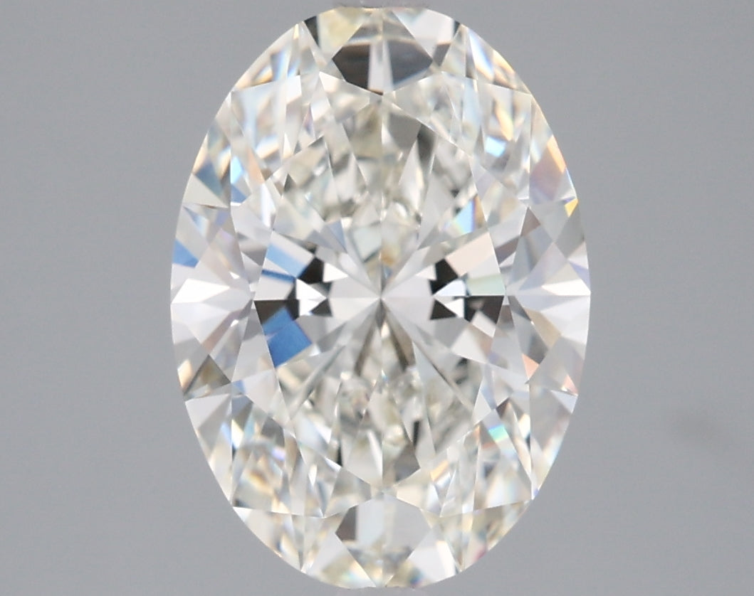3.03 Carat Oval Shaped, Ideal Cut, H Color, VVS2 Clarity, IGI Certified Lab Grown Diamond
