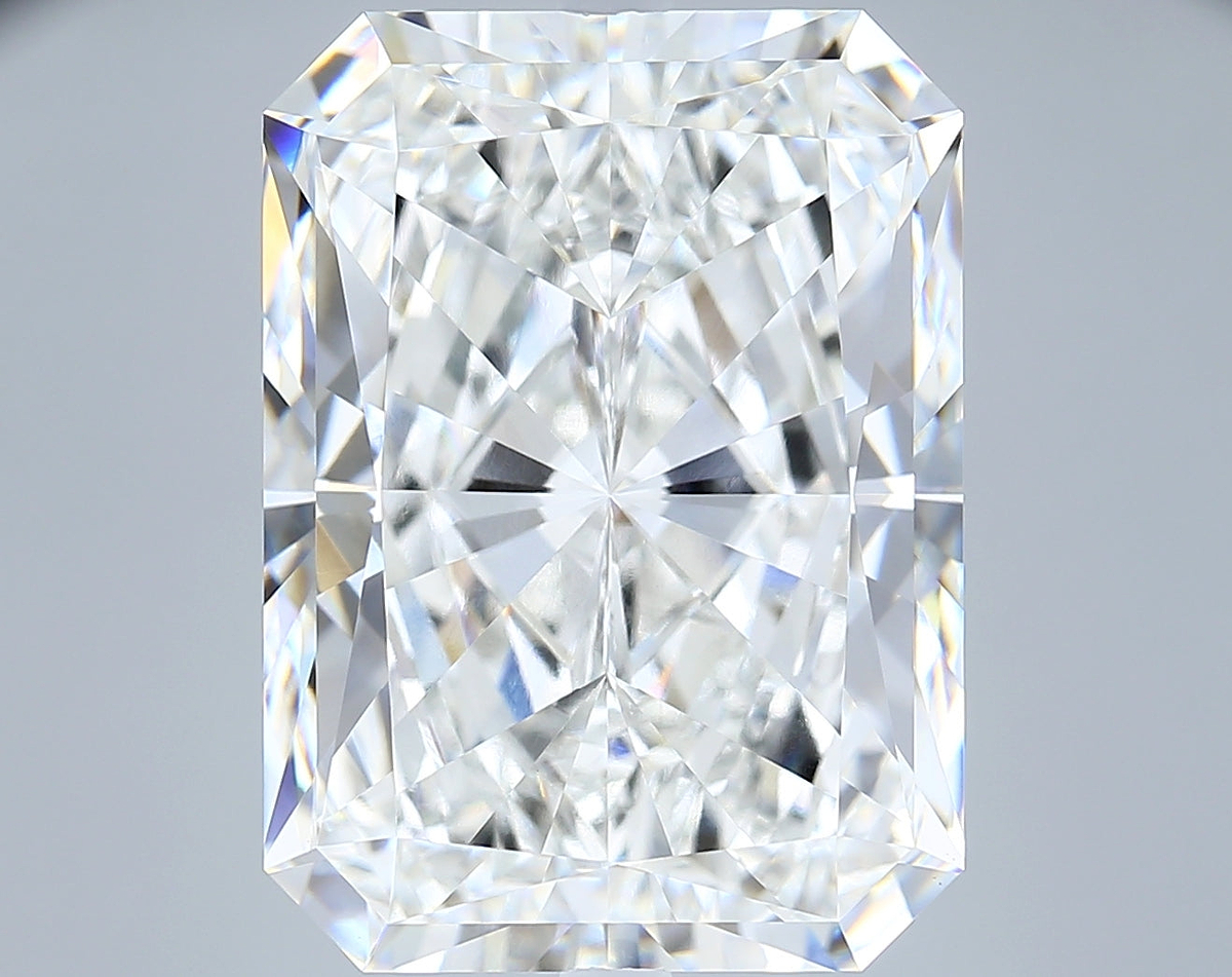 15.06 Carat Radiant Shaped, Ideal Cut, F Color, VVS2 Clarity, IGI Certified Lab Grown Diamond