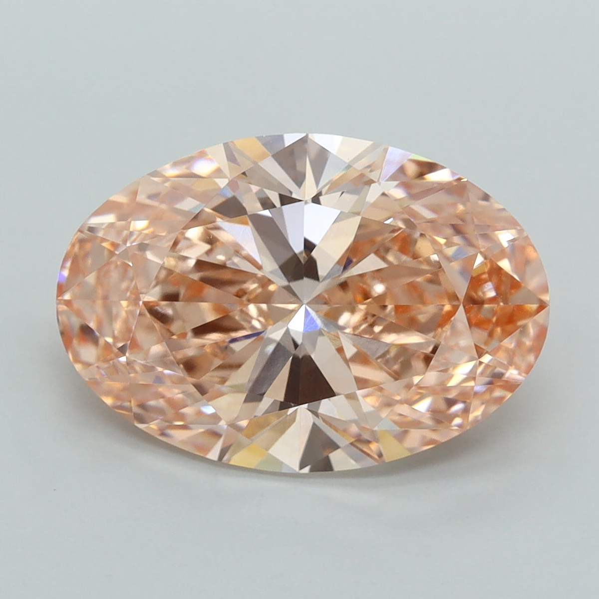 5.04 Carat Oval Shaped, Ideal Cut, VVS2 Clarity, IGI Certified Lab Grown Diamond