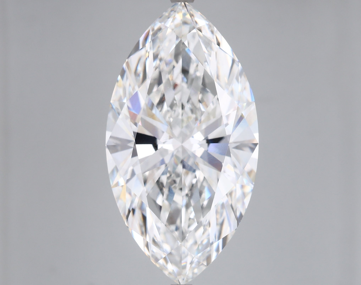13.03 Carat Marquise Shaped, Ideal Cut, E Color, VS1 Clarity, IGI Certified Lab Grown Diamond