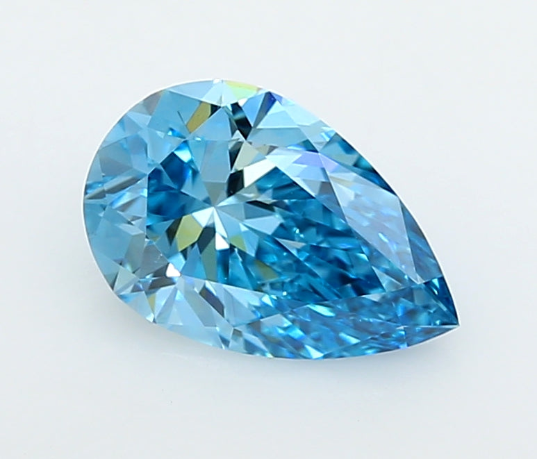 1.56 Carat Pear Shaped, Ideal Cut, VVS2 Clarity, IGI Certified Lab Grown Diamond