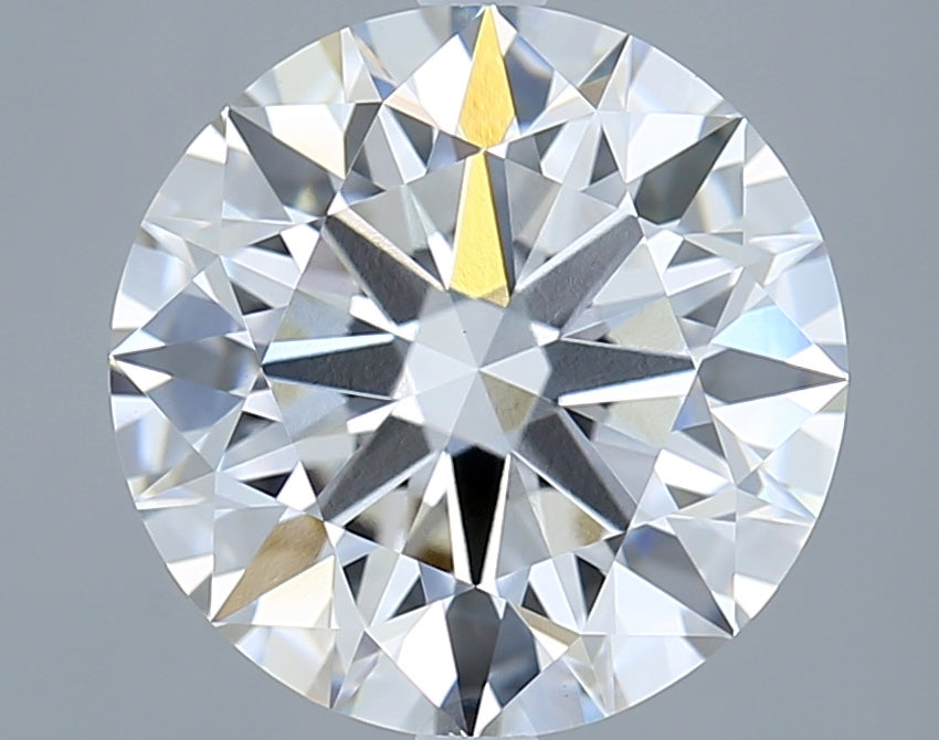 5.05 Carat Round Shaped, Ideal Cut, F Color, VVS2 Clarity, IGI Certified Lab Grown Diamond