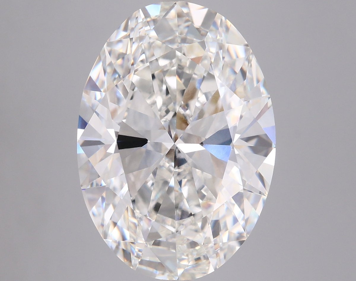 10.01 Carat Oval Shaped, Ideal Cut, G Color, VVS2 Clarity, IGI Certified Lab Grown Diamond