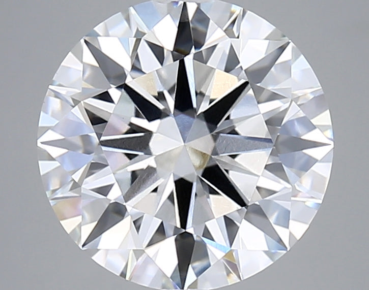 5.07 Carat Round Shaped, Ideal Cut, F Color, VVS2 Clarity, IGI Certified Lab Grown Diamond