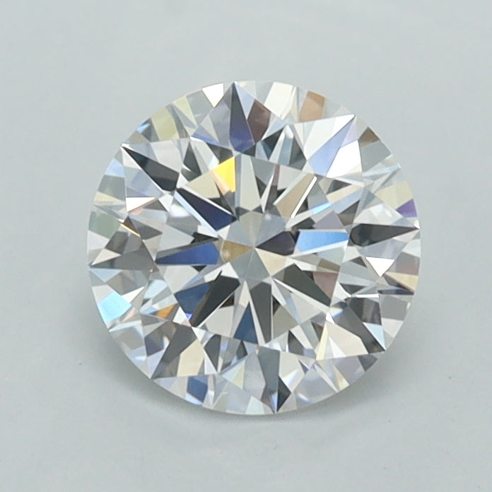 1.03 Carat Round Shaped, Ideal Cut, D Color, VVS2 Clarity, IGI Certified Lab Grown Diamond