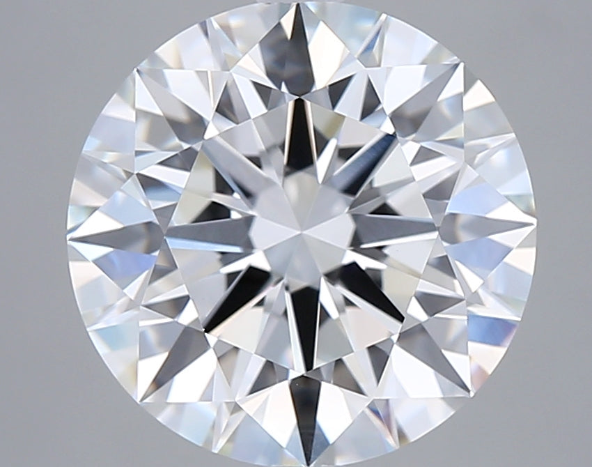 5.02 Carat Round Shaped, Ideal Cut, E Color, VVS2 Clarity, IGI Certified Lab Grown Diamond