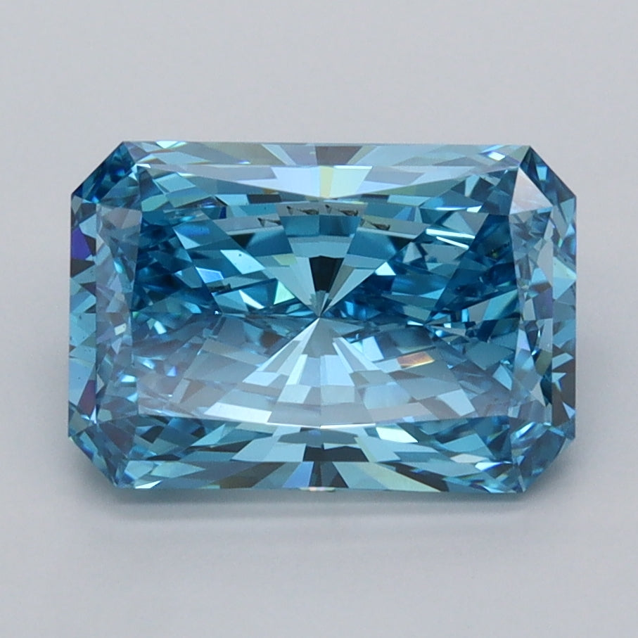 2.51 Carat Radiant Shaped, Excellent Cut, VS1 Clarity, IGI Certified Lab Grown Diamond