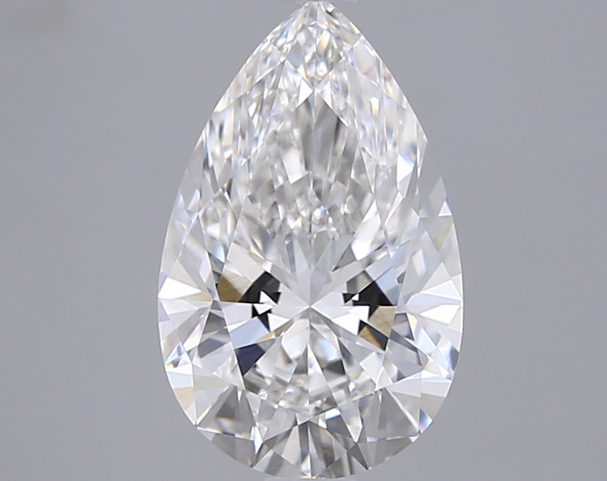 2.01 Carat Pear Shaped, Ideal Cut, F Color, VVS1 Clarity, IGI Certified Lab Grown Diamond