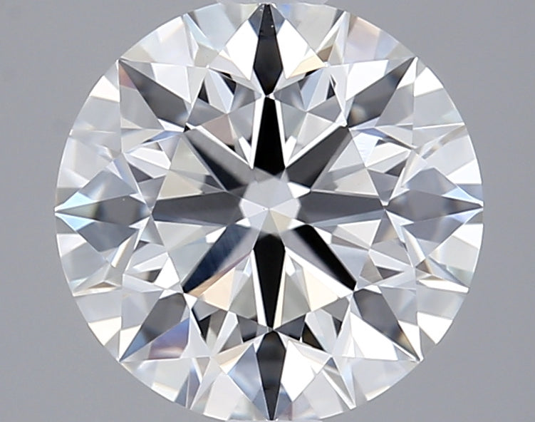 2.00 Carat Round Shaped, Excellent Cut, F Color, VVS1 Clarity, IGI Certified Lab Grown Diamond