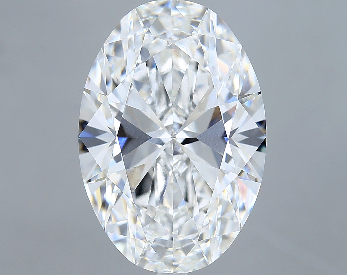 9.07 Carat Oval Shaped, Ideal Cut, E Color, VVS2 Clarity, IGI Certified Lab Grown Diamond